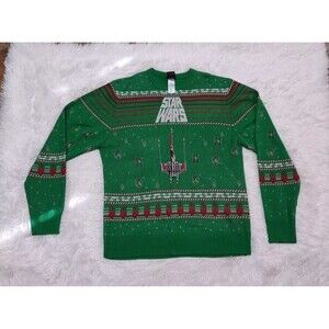 Star Wars Holiday Sweater Size L READ DESCRIPTION